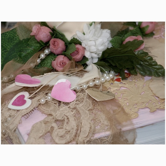 Book Of Love 3 - Mixed Media Altered Book Sculpture by Kathy Morton Stanion - Picture 9 of 10